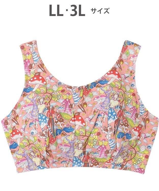 tsumori chisato SLEEP ツモリチサト ナイトアップブラ ノンワイヤーブラ ナイトブラ 夜用ブラ tsumori chisato SLEEP UBX556 /ワコール ピンク