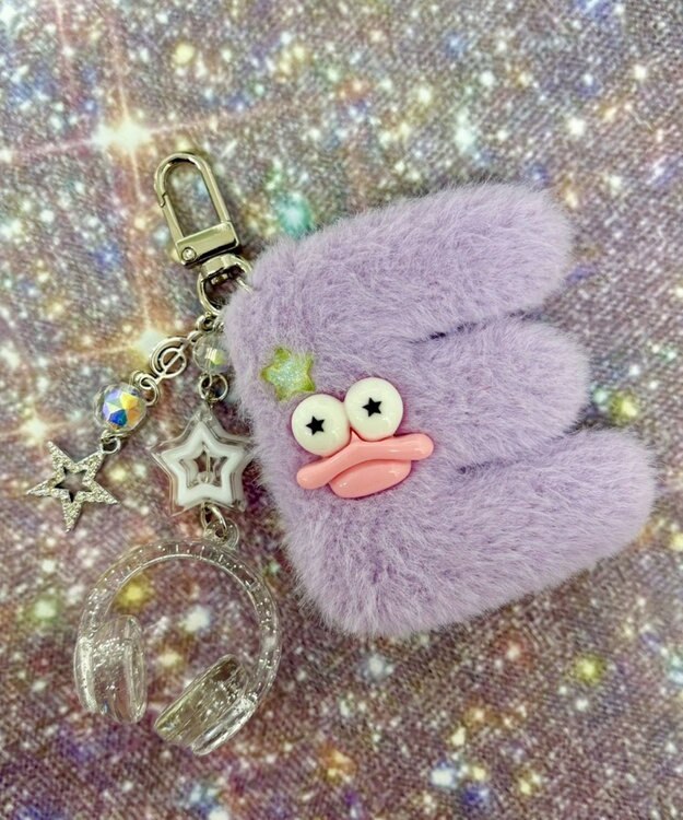 WEGO マイネーム☆モンスターぬいぐるみキーホルダー 柄5