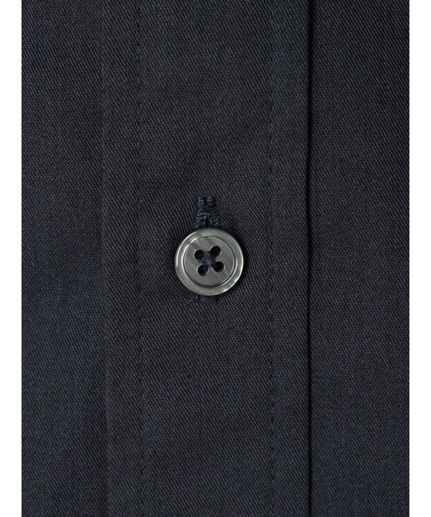 CRAFT STANDARD BOUTIQUE Ｔ／Ｒバンドカラーシャツ Charcoal Gray