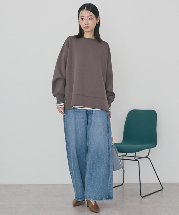 AMERICAN HOLIC サイドドットポンチプルオーバー Brown