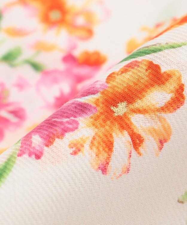 TOCCA 【HANDKERCHIEF COLLECTION】WATER COLOR HARMONY PRINT ハンカチ アイボリー系