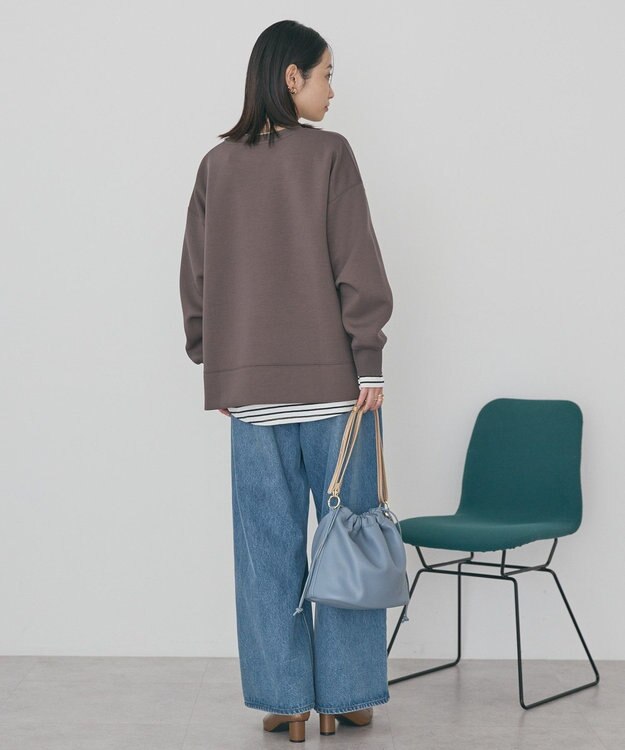 AMERICAN HOLIC サイドドットポンチプルオーバー Brown