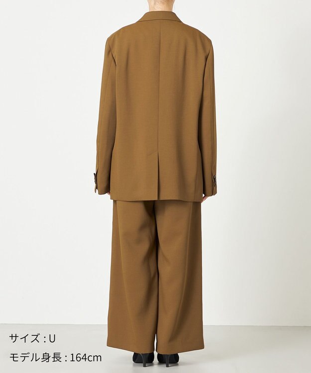 NAVE 【ReNAVE・洗える/UVカット】スパンポリエステル ジャケット カーキ系