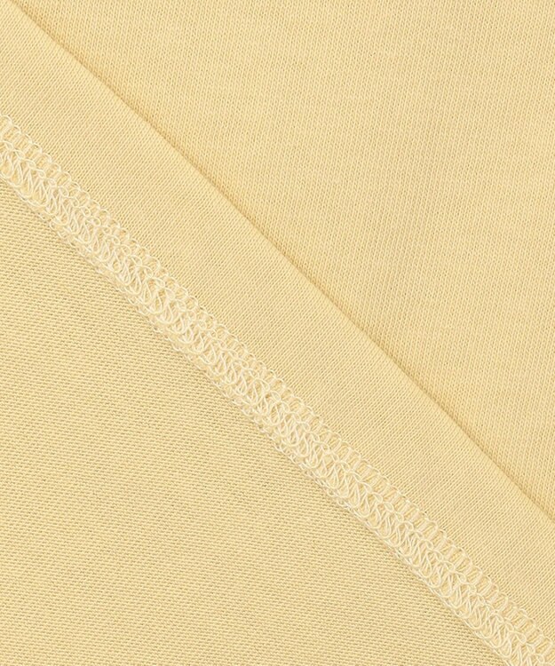 Feroux 【UVケア】リボンスリーブドルマン Tシャツ ライトイエロー系