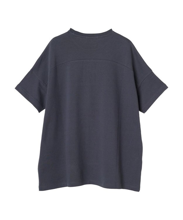 AMERICAN HOLIC ミニ裏毛ポンチョチュニック1 Charcoal Gray