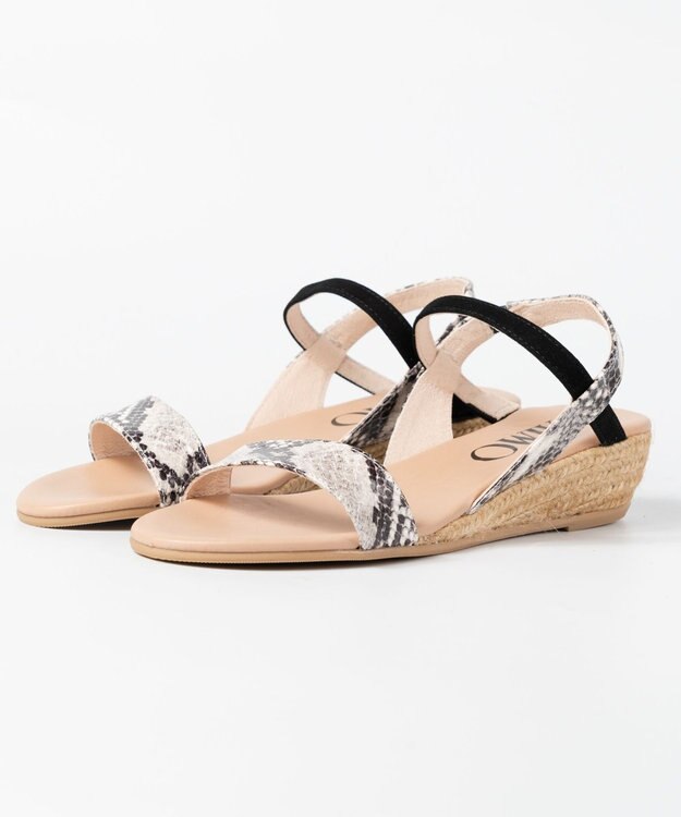 gaimo 【GAIMO/ガイモ】バイカラーストラップサンダル/NEPAL-RS パイソン