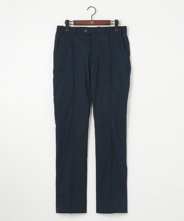 JOSEPH ABBOUD 【ウエストも伸びる！/ポケッタブル/ハイパワーストレッチ/Eco撥水】アクティブレジャーパンツ ダルブルー系