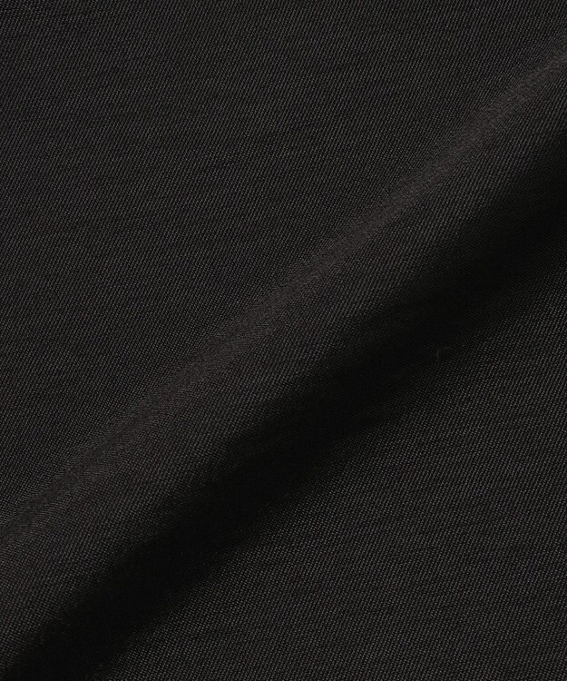 23区 L 【洗える】フルーフィーツイル フレア スカート ブラック系