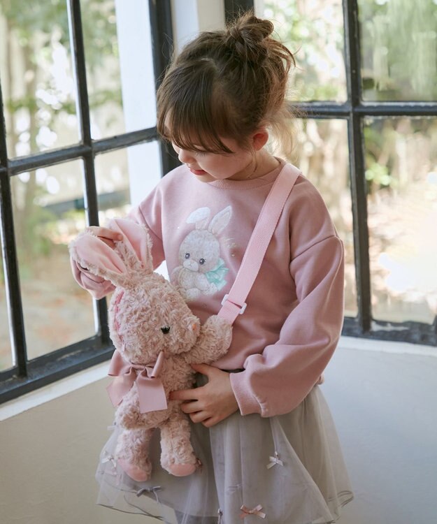 ANY KIDS アニマル抱っこポシェット ウサギ