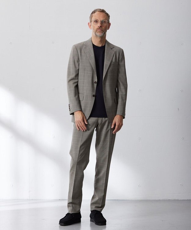 J.PRESS MEN 【J.PRESS MOVING】GUABELLO SPACEグレナカートチェック ジャケット ダークブラウン系4