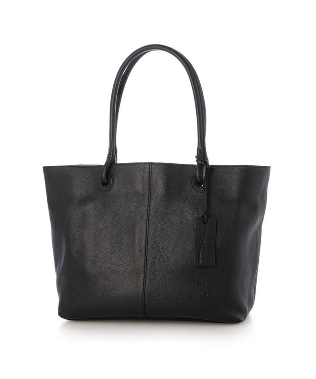 UNBILLION アトランタ ATLANTA / 牛革ハトメあおりトートL ブラック