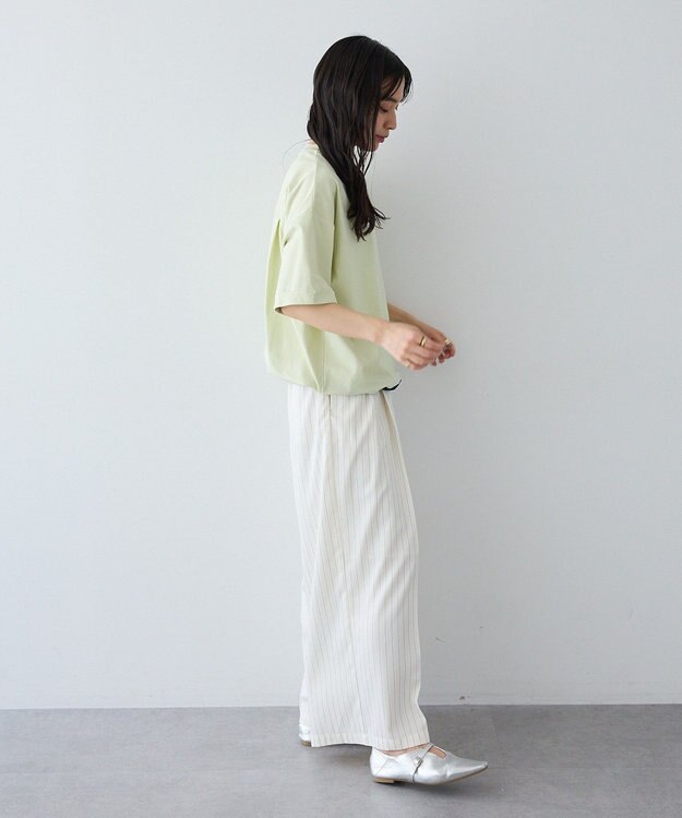 CRAFT STANDARD BOUTIQUE バイカラーヘムプルオーバー Light Green