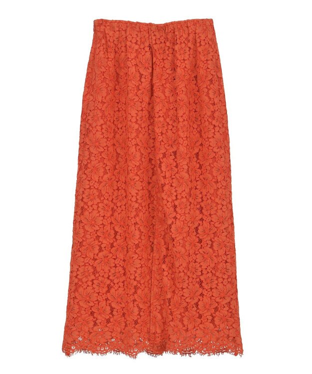 YECCA VECCA レースナロースカート Orange