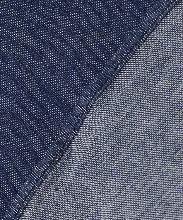 J.PRESS MEN デニムルックツイルシャツ/B.D サックスブルー系