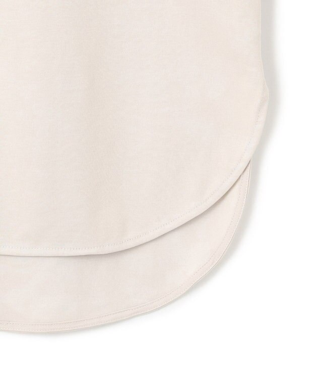 UNFILO 【新色追加】BEAUTY FORM-Tコットン ロゴフレンチT グレージュ