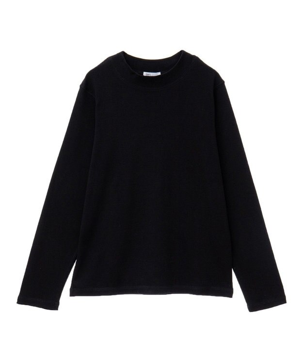 CRAFT STANDARD BOUTIQUE スパンフライスハイネックTEE Black
