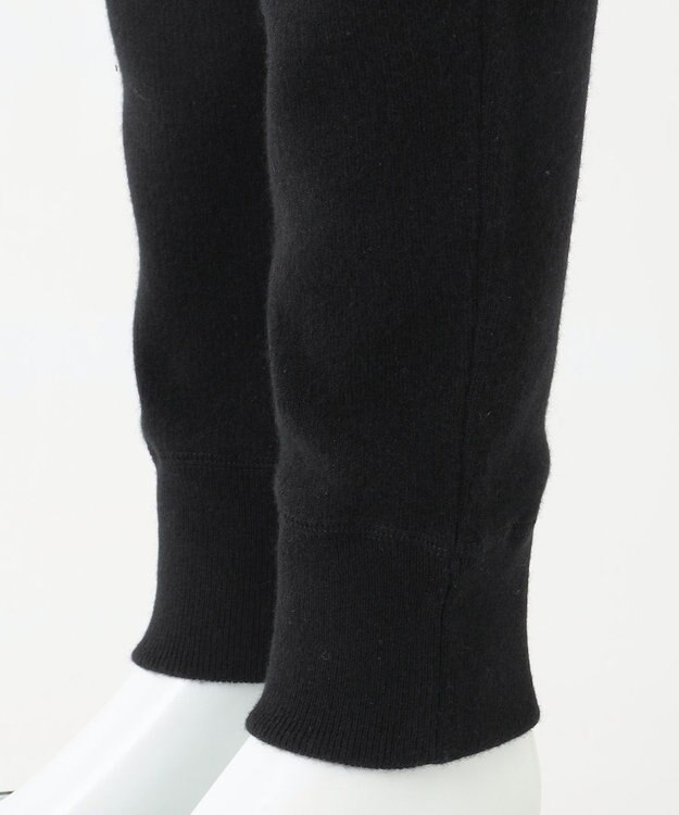 23区 【R(アール)】ウールカシミヤ ニットパンツ ブラック系