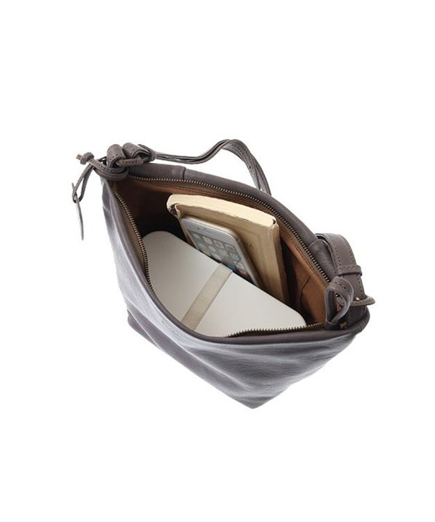 genten ゴートベーシック ミニショルダー グレー