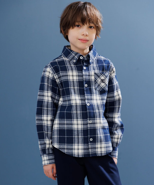 140-170cm】ビッグチェック シャツ / J.PRESS KIDS