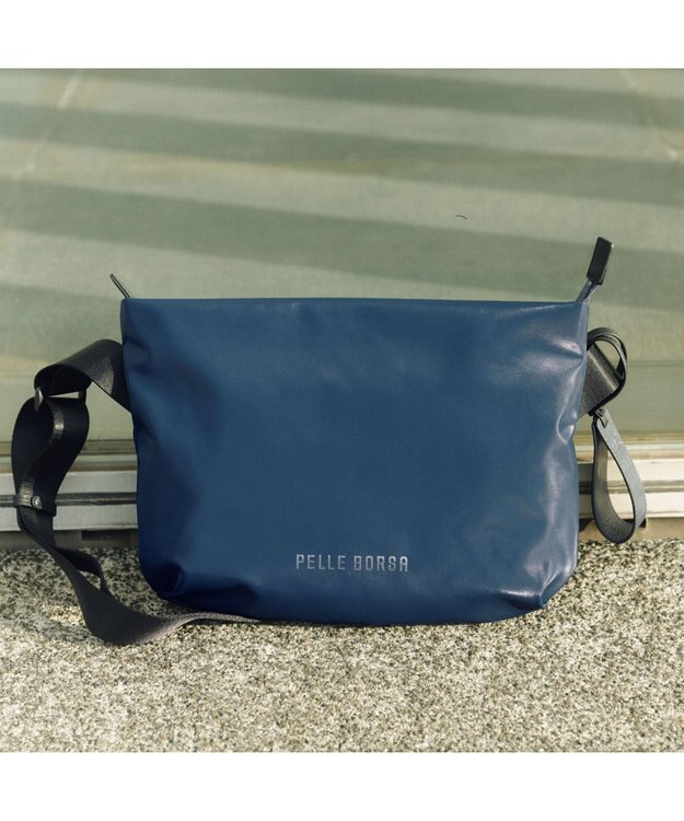 PELLE BORSA ラウンドショルダー Cheers チアーズ 4672 ネイビー