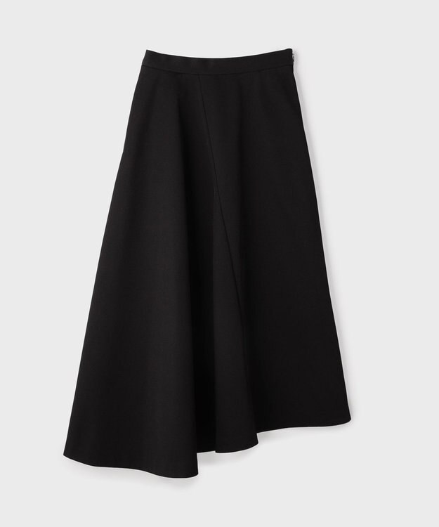 GRACE CONTINENTAL イレギュラーフレアスカート ブラック