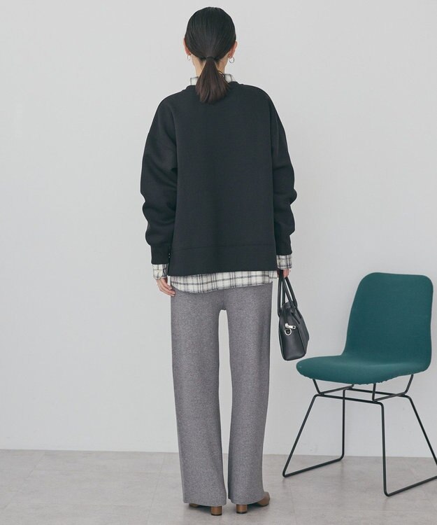 AMERICAN HOLIC サイドドットポンチプルオーバー Black