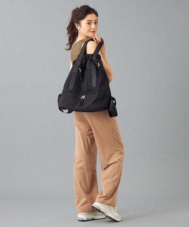 Chacott Chacott BALANCE EasyCare+ ストレートパンツ ベージュ