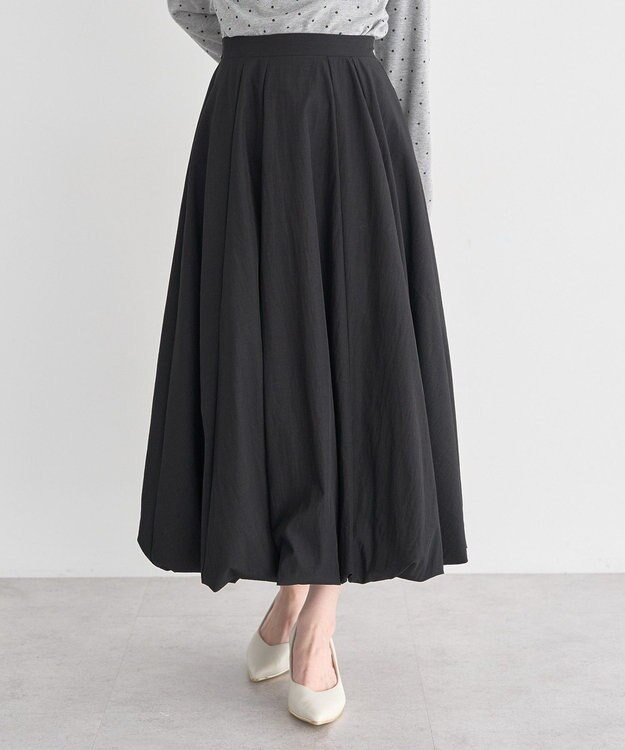 earth music&ecology バルーンスカート Black