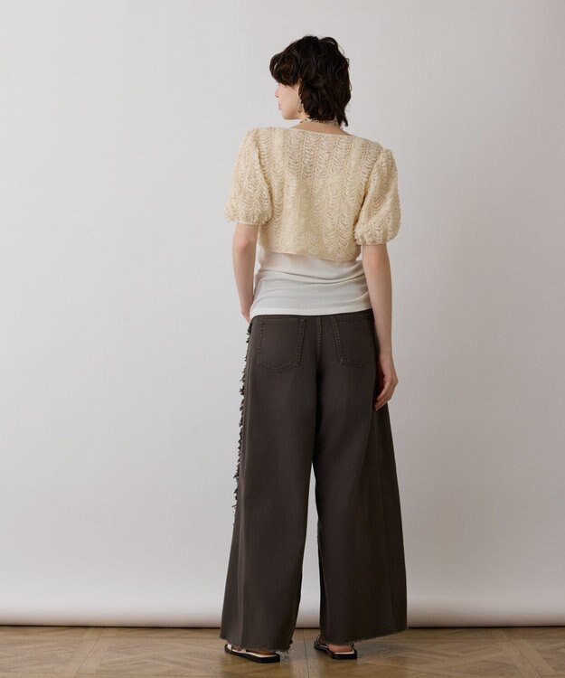 GRACE CONTINENTAL レーススカラトップ キナリ