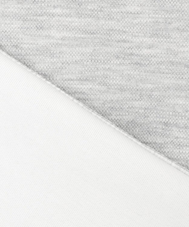 23区GOLF 【WOMEN】【吸水速乾/UVケア】長めの半袖丈でトレンドのモードスタイル！スウェットモックネック ライトグレー系