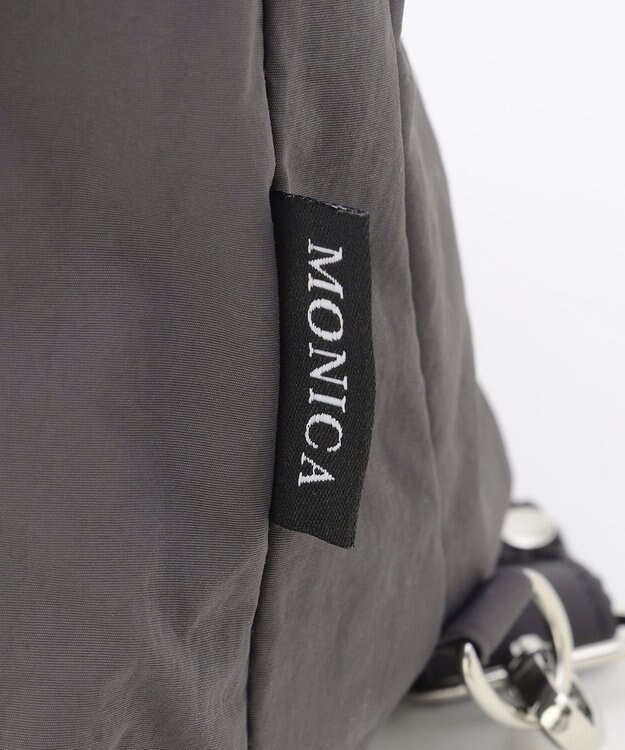 LA BAGAGERIE 【MONICA】フロントポケット2WAYバッグ ダークグレー