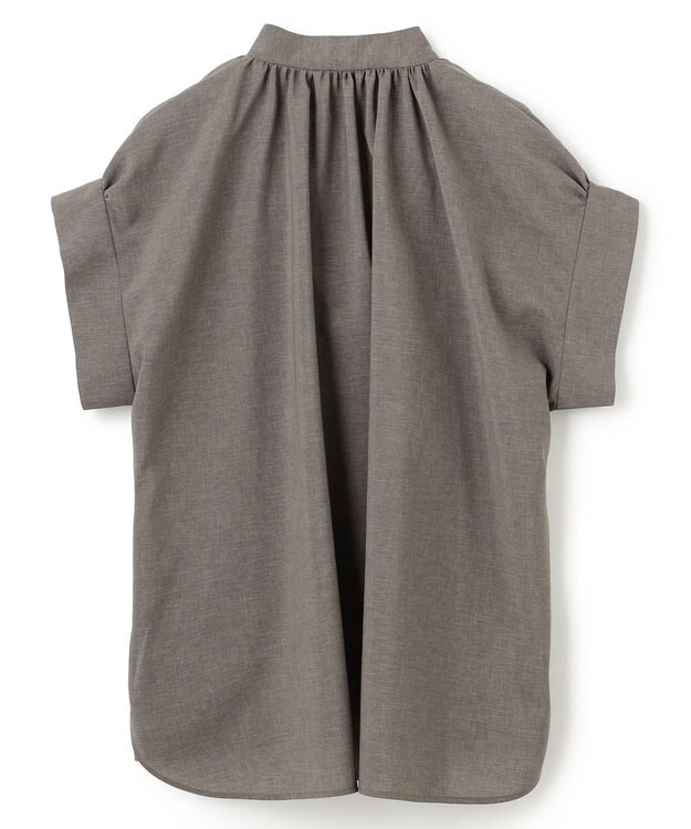 BEIGE， 【洗える/接触冷感/速乾/UVケア対応】BATEAU / ブラウス C.Gray