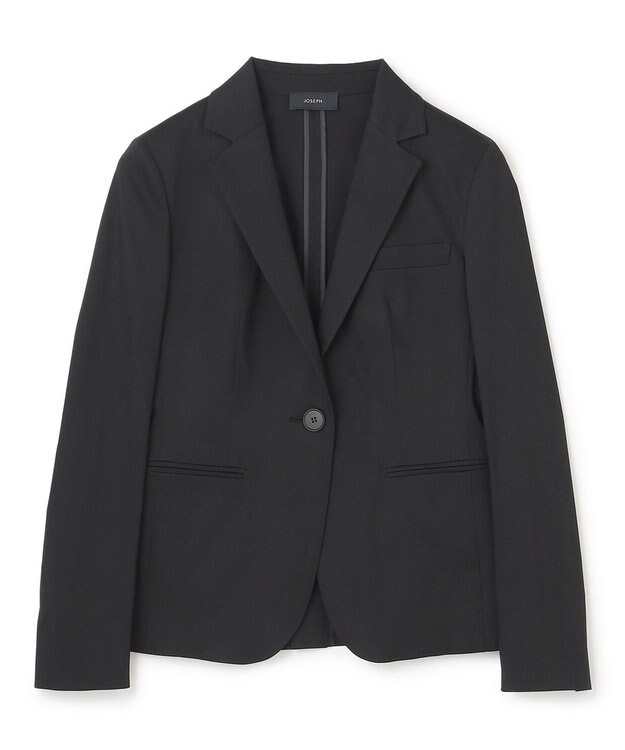 JOSEPH ヴィスバイストレッチ　ジャケット Black