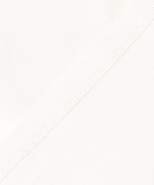 自由区 【洗える】ハイカウントハイネック カットソー オフホワイト