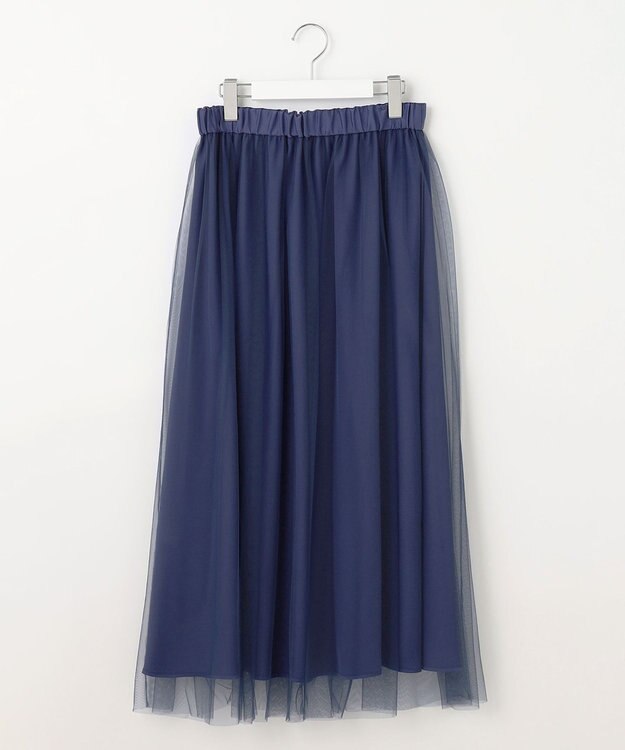 自由区 L 【WEB限定・マルチウェイ・洗える】リバーシブルスカートセットアップ ワンピース ブルー