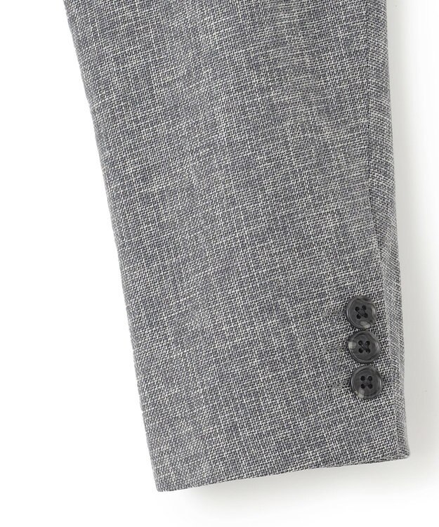 J.PRESS MEN 【WEB・一部店舗限定】KASURIメッシュ ジャケット ライトグレー系