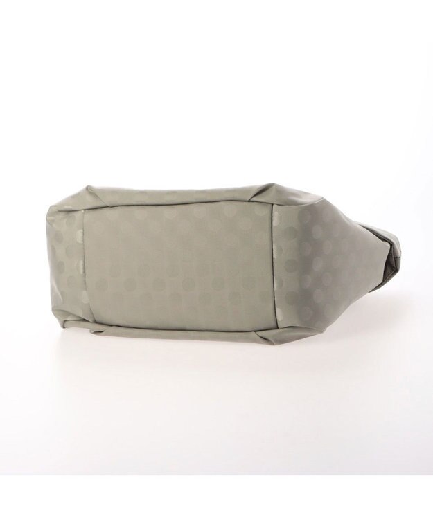 Y'SACCS PolkaDots口折れミニトート グレージュ