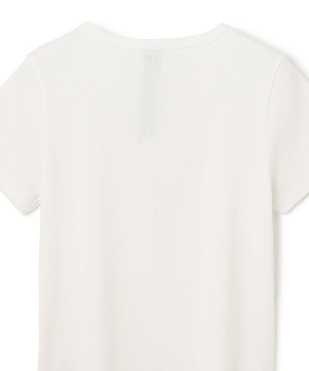 GRACE CONTINENTAL フライスコンパクトトップ ホワイト