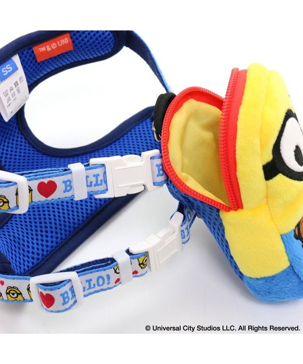 PET PARADISE ミニオン ボブ リュック付き ハーネス  ３Ｓ 黄