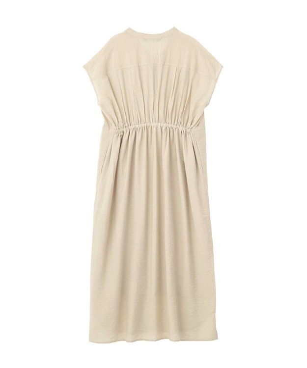YECCA VECCA ミリタリースキッパーシャツワンピース Beige