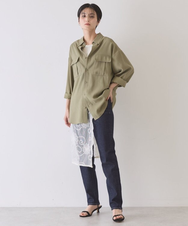 AMERICAN HOLIC スキニーデニムパンツ One Wash