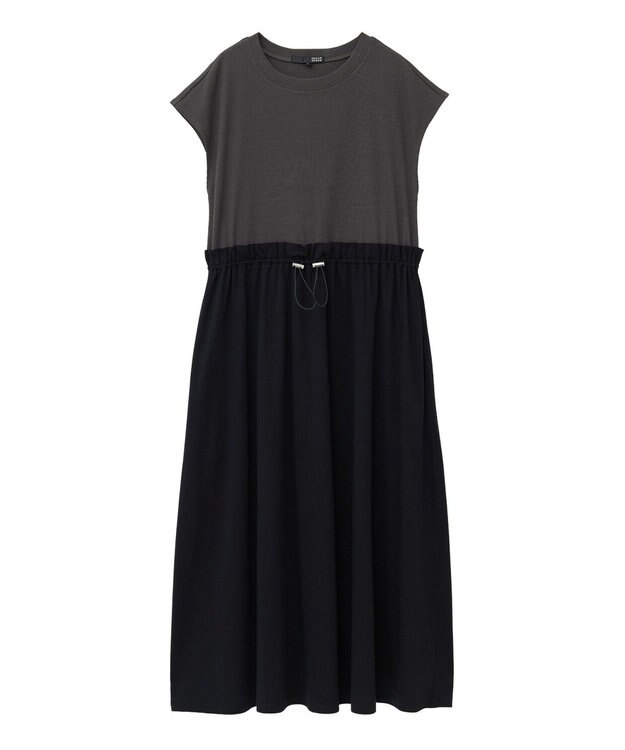 Green Parks ・ＳＵＧＡＲ　ＳＰＯＯＮフレンチリブドッキングワンヒ Khaki