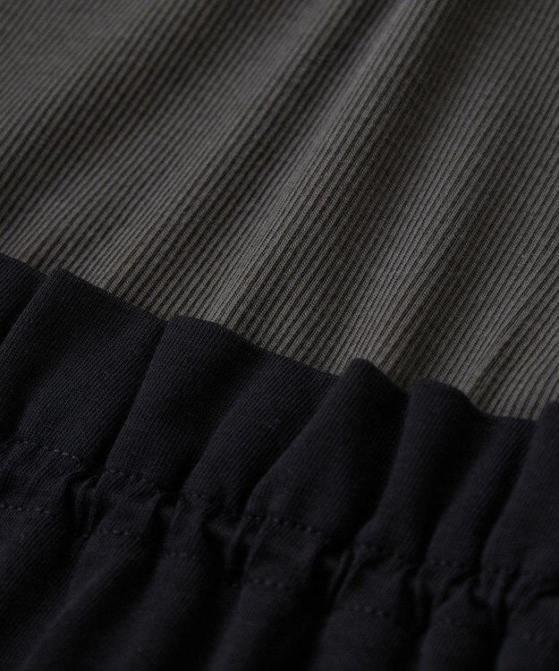 Green Parks ・ＳＵＧＡＲ　ＳＰＯＯＮフレンチリブドッキングワンヒ Khaki