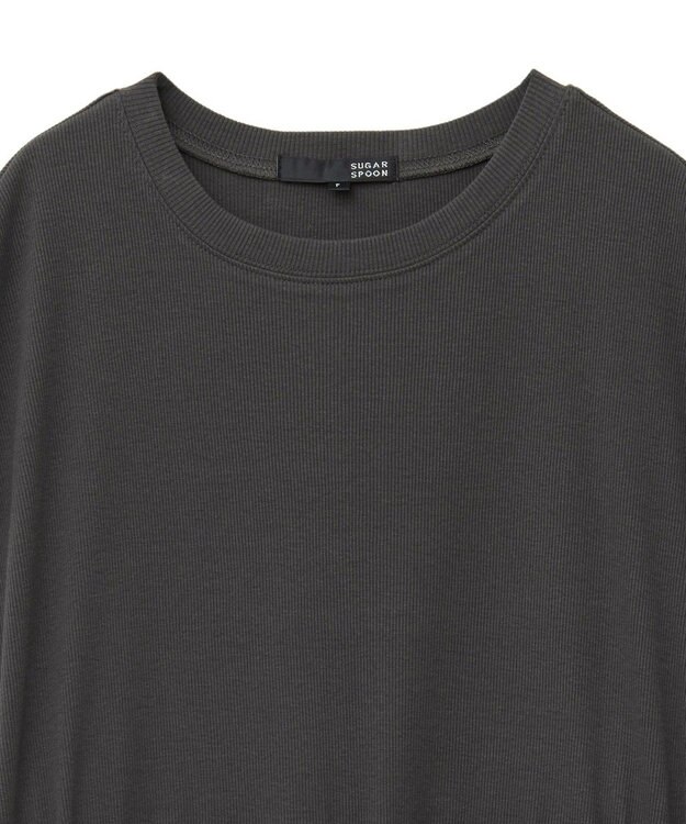 Green Parks ・ＳＵＧＡＲ　ＳＰＯＯＮフレンチリブドッキングワンヒ Khaki