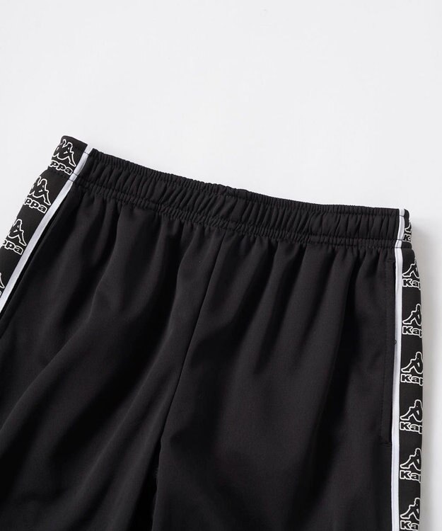 OP／FILA 【Kappa】セットアップ　ブランドロゴ入りトップス＋ショートパンツ ブルー