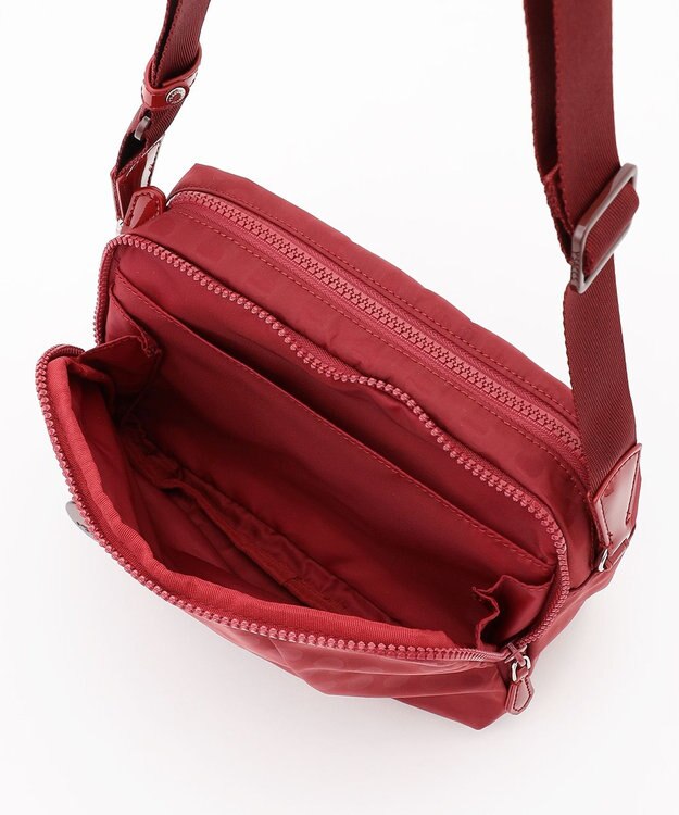 Y'SACCS 【ムック本掲載】Polka Dots スクエアポシェット ワイン