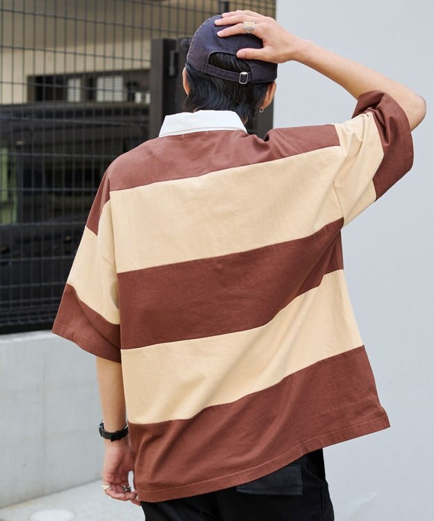 WEGO 【ユニセックス着用ITEM/MLサイズ展開】ヘビーウェイトラガーシャツ ブラウン