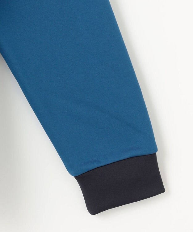 23区GOLF 【23Fondation/MEN】ストレッチ裏フリース モックネック ダルブルー系