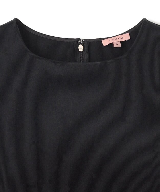 TOCCA 【洗える・消臭】FLOWER OF WINDMILL ドレス ブラック