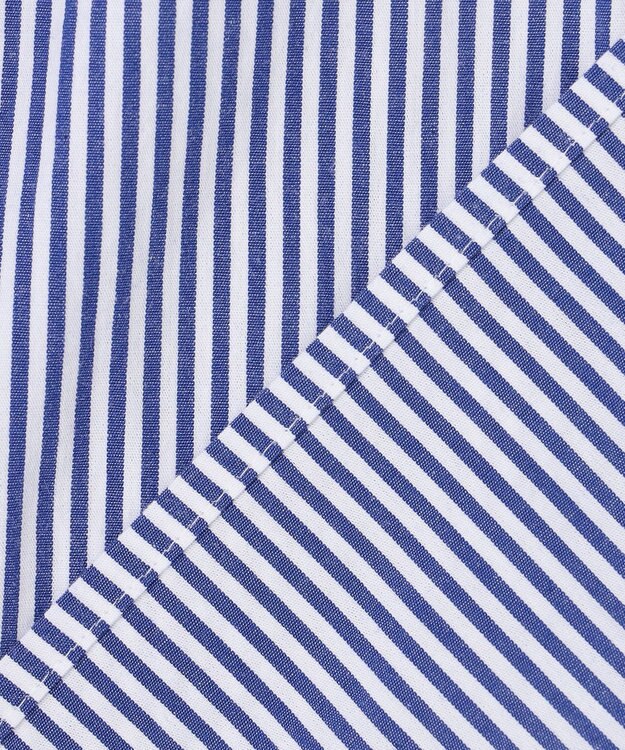 ANY 【POLO BCS別注】プレッピークロップドシャツ ブルーストライプ